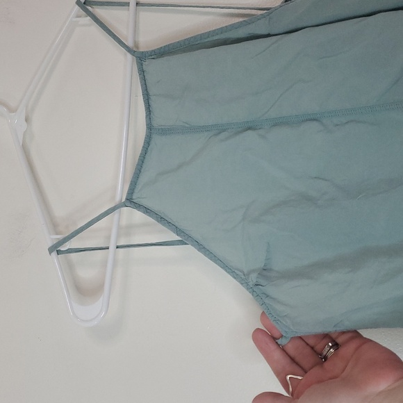 Intimately Free People Slip Dress Nightgown Size Medium Strappy X Back Mini - Picture 4 of 10